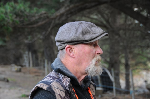 Francis Helps, farmer, penguin conservationist, owner of Flea Bay.