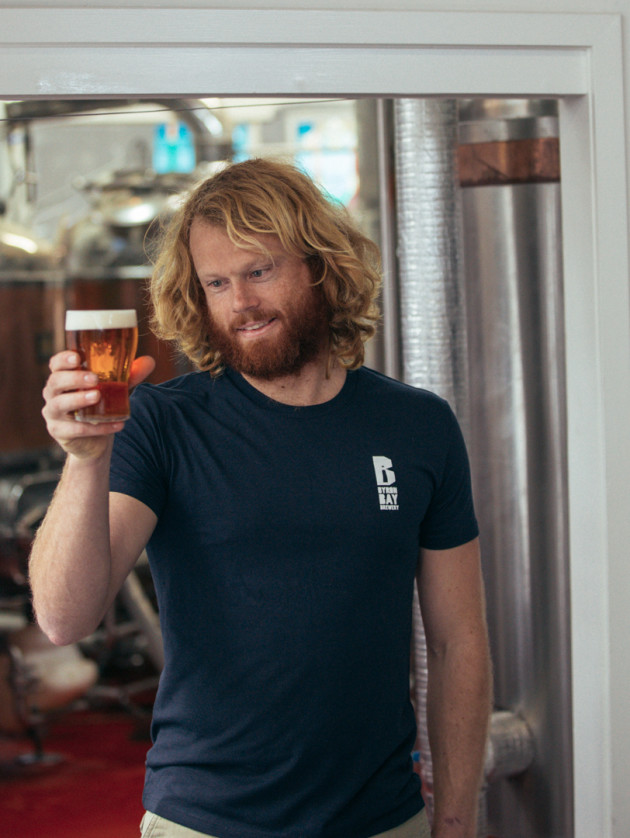 Head brewer Alastair Gillespie.