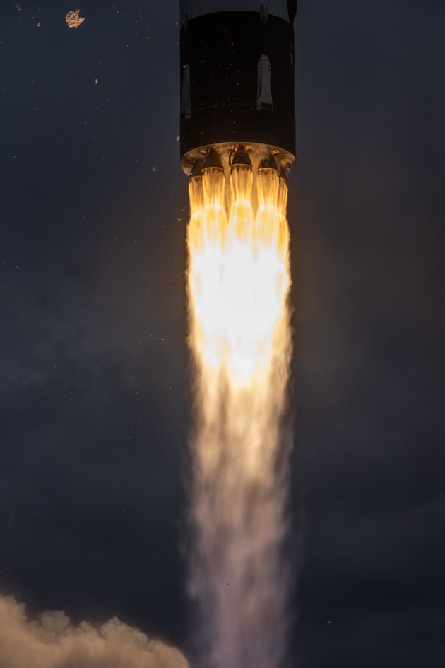 Lift-off of Rocket Lab's "High Five" mission.

Credit: Rocket Lab