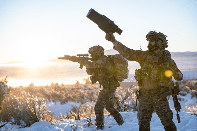 DroneGun Mk4. 
Credit: DroneShield