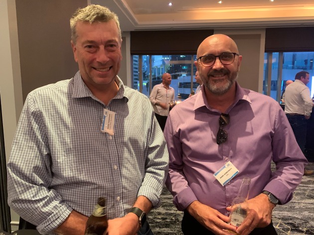 Bruce Thompson, Orora Fibre Packaging and Mark Hodkinson, SMC