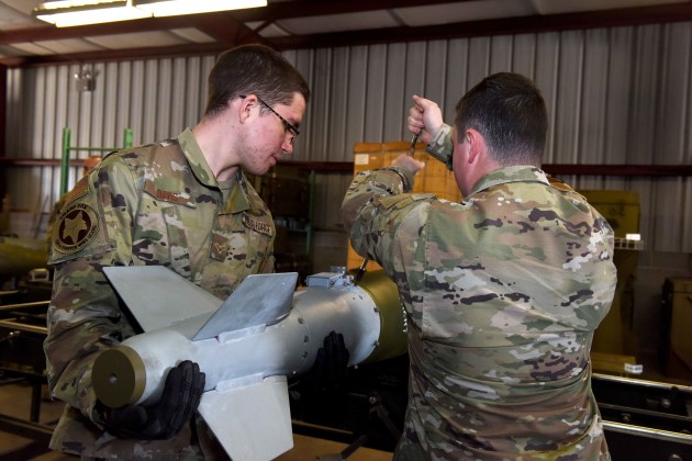 The US Department of State has made a determination approving a possible Foreign Military Sale to the Kingdom of Saudi Arabia for purchase of Joint Direct Attack Munitions &ndash; Extend Range and related equipment.

Credit: Senior Airman Mackenzie Bacalzo / US Defense