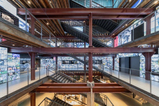 Nederlands Fotomuseum, vide - atrium (liggend - landscape) &copy; Iwan Baan