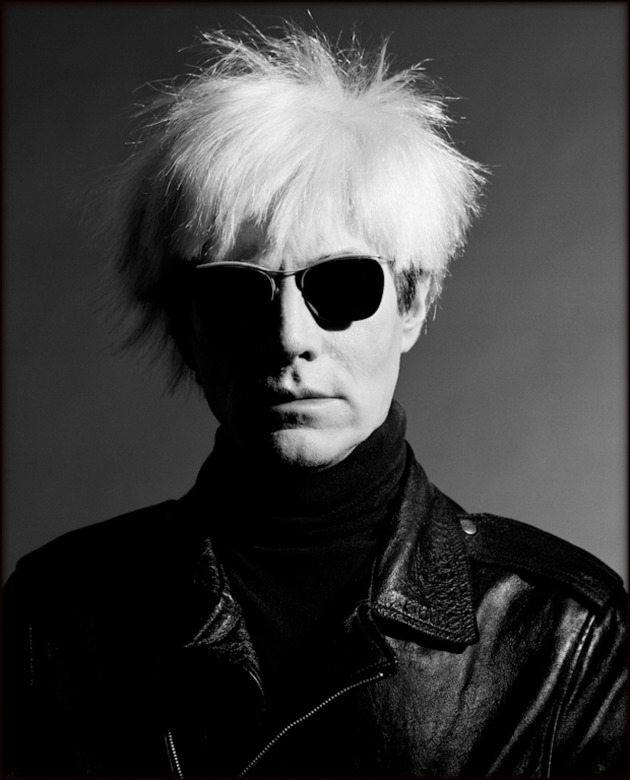 &copy; Greg Gorman. Andy Warhol.