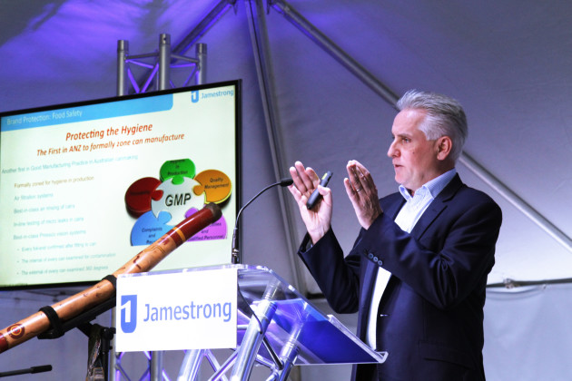 John Bigley explains how the new facility is the first in Australasia to zone can manufacture.