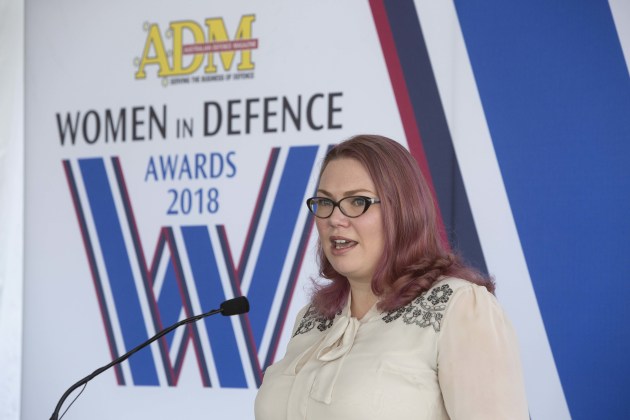 ADM Group Managing Editor Katherine Ziesing opening the awards ceremony.