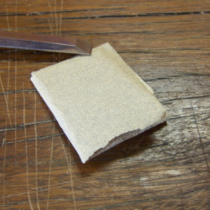 7. All abrasive faces backing sheet