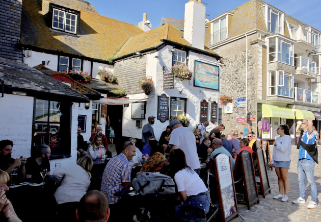 Much-loved St Ives, famous for its galleries and fine dining.