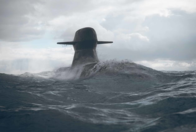 Saab Blekinge-class A26 submarine.

Credit: Saab