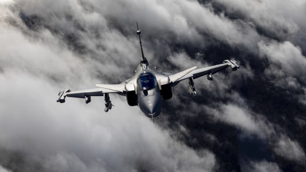 Saab has signed a contract with the Colombian Government and received an order for 17 Gripen E/F fighter aircraft.

Credit: Saab