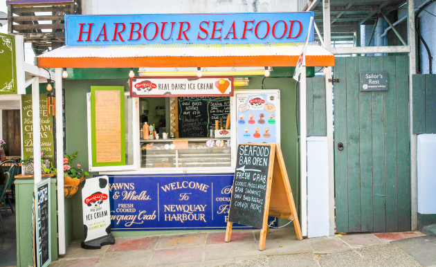 No walk on the South West Coast Path is complete without fish & chips and ice cream.