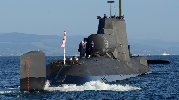 HMS Astute, the lead boat of her class. (Royal Navy)