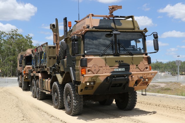 The new trucks are so large that Army now has to deal at working at height OH&S concerns.
Rheinmetall