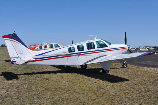 An A36TC Bonanza. (Robert Frola)