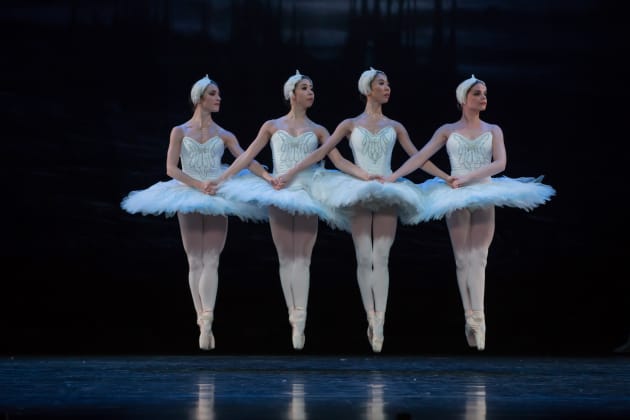 Queensland Ballet performing 'Swan Lake'. Photo: David Kelly.