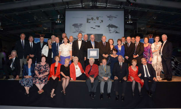 Former Bush Pilot Airways people gathered in numbers to see founder Robert Norman inducted and Bushies receive the 2016 Southern Cross Award. (John Egan)