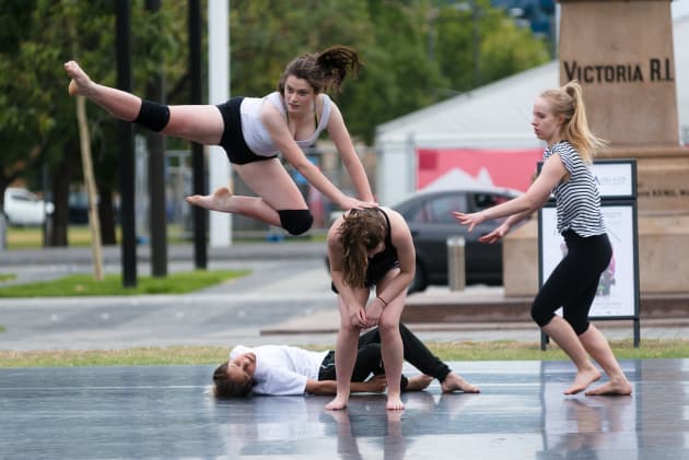 ADT Youth Ensemble - Alexandra Dobson, Elliot Warren, Olivia Angel-Keys, Katie Maxtead. Photo: Sofia Calado Photography.