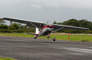 A C150 competes in the Australian Light Aircraft Championships held at Tooradin mid-April. (Glenn Alford)
