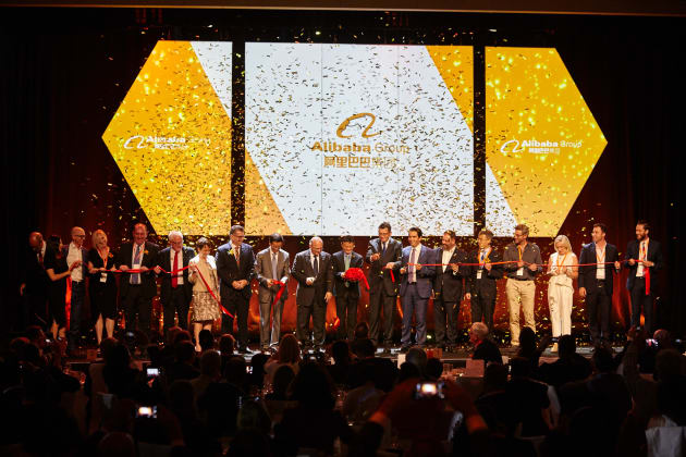 Alibaba's Melbourne Office opening.