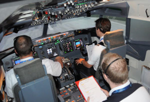 Air Traffic Controller trainees now have the ability to experience flight operations in simulators. (Flight Experience)