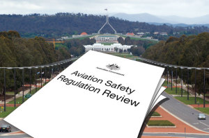 The Aviation Safety Regulation Review report, also called the Forsyth Report, was critical of CASA's relationship with the aviation industry.