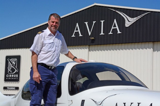 Avia Aviation's Senior Base Pilot Darren Schmidt can see the benefits of APTA membership. (Steve Hitchen)