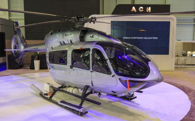 Airbus Corporate Helicopters' launch at EBACE 2017. (Airbus Helicopters)