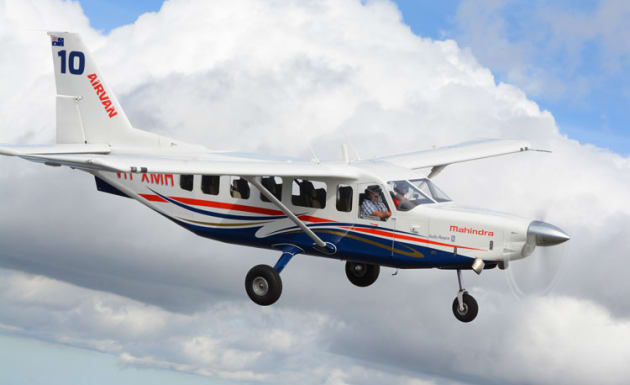 GippsAero's Airvan 10 is a single-engine turbo-prop designed to fit a niche between the Airvan 10 and the Cessna Caravan. (Steve Hitchen)