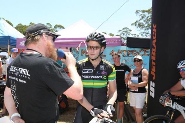 <p>All eyes were on Jason English.</p>