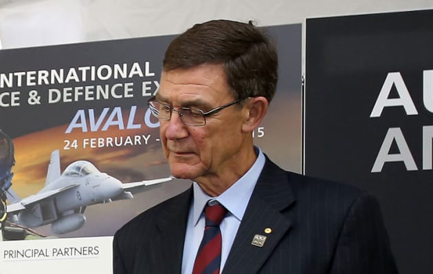 Chair of Airservices Australia Air Chief Marshal Sir Angus Houston AK (Retd). (Steve Hitchen)