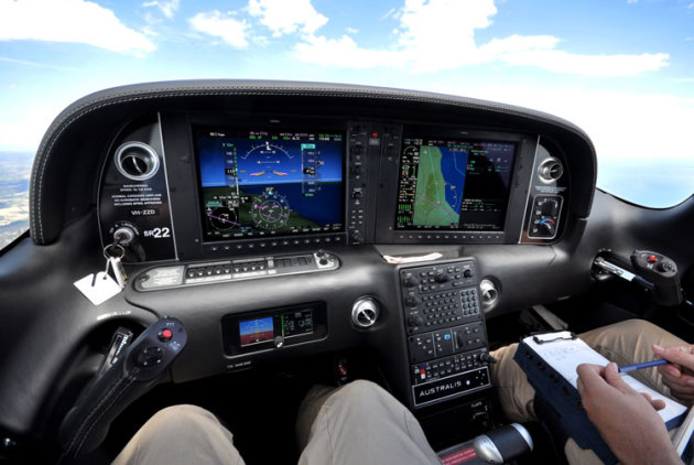 Cirrus Perspective by Garmin. There is not a lot the Australis avionic system is lacking. (Steve Hitchen)