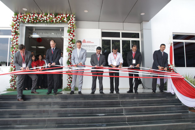 The opening of the Avery Dennison Innovation and Knowledge Center.
