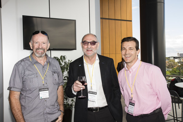 From left: Ben Chesterfield; Wayne Phipps; Glenn Harvey