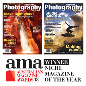From left: James Ostinga (Managing Editor), Tracy Yaffa (Managing Director) and Jeremy Light (Publisher) at the 2013 Australian Magazine Awards. Photo: Erica Britton-Johnson.