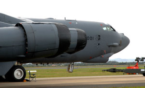Boeing's giant B-52 Stratofortress has been a draw card at many Australian International Airshows, and is set to do the same again in 2015. (Steve Hitchen)