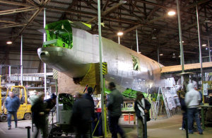 Werribee's B-24 Liberator during an Open Day in 2005. (Mark Tylinksi)