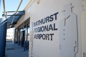 Bathurst Airport is one of several regional NSW airports with regular public transport. (Steve Hitchen)