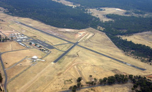 Bendigo Airport in central Victoria. (Phil Vabre)
