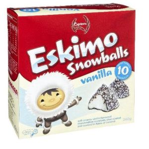 Betta Foods makes a number of products including Eskimo Snowballs.