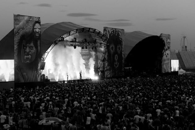 Big Day Out Festival, Sydney, Australia, January 2011. &copy; Nic Bezzina.