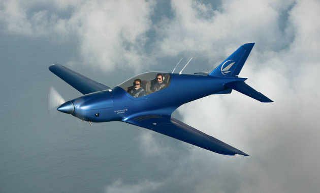 Blackshape's sleek and smooth BK100 Prime recreational aircraft. (Blackshape Aircraft)