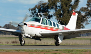 Australia still has many of the older A36 Bonanzas on the register. (Steve Hitchen)