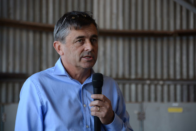 CASA Chairman Jeff Boyd addresses the GA gathering in Tamworth. (Steve Hitchen)