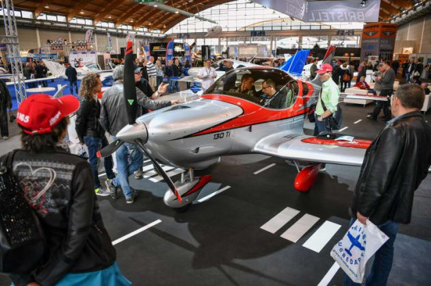 Bristell on display. (AERO)