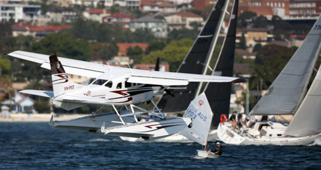 Sydney's Rose Bay is not an environment for the inexperienced seaplane pilot. (Murray Wood)