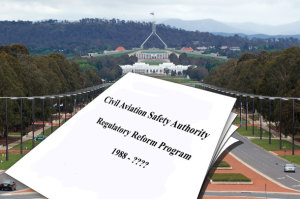 Australia's Civil Aviation Safety Regulation review started in 1988, but still has no end in sight.