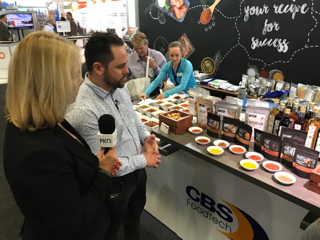Bojan Grdanovic talks about the CBS foodtech range at Foodpro 2017