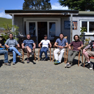 Done and dusted: Students from the class of 2015 at the Centre For Fine Woodworking in New Zealand can now deservedly take a seat as they prepare to exhibit their work.