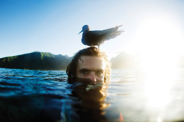 Personal work. Self-portrait, Tahiti. &ldquo;The only selfie I&rsquo;ll take in 2014.&rdquo; &copy; Ed Sloane.