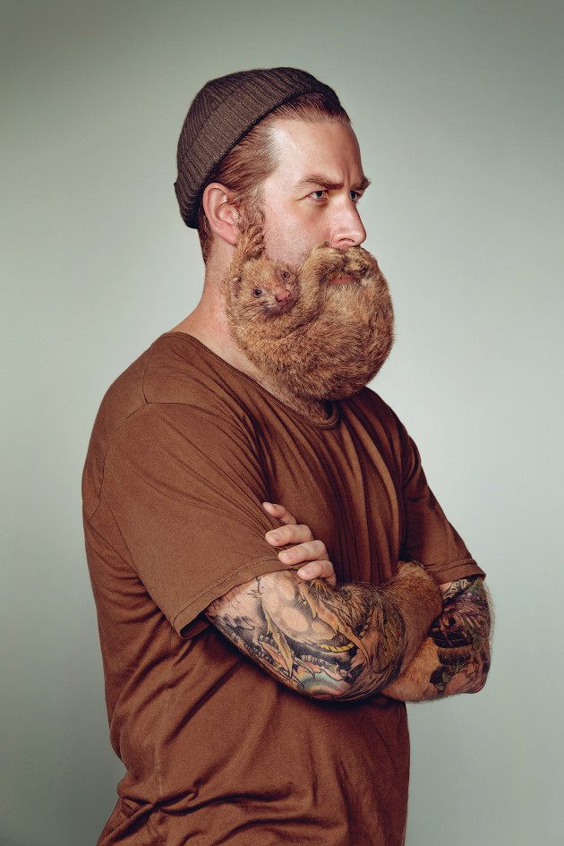 Free your Skin - Ginger Beard. Client: Schick. Agency: Y&R, Auckland. Art director: Tom Paine. Retoucher: Electric Art. &copy; Troy Goodall.